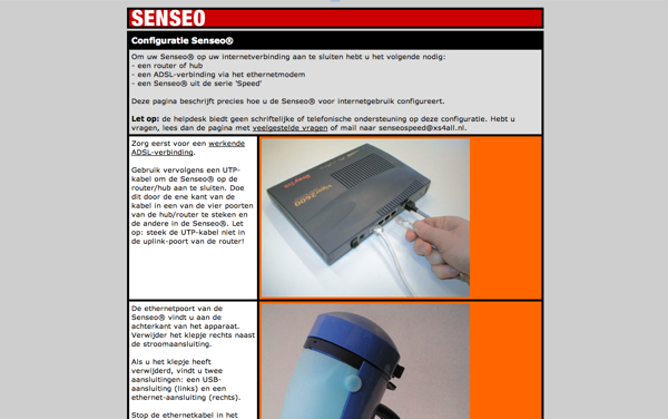 Xs4all Site - Senseo 1 April - SenseoSpeed