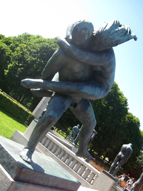 IMG_1461.jpg: Ook het Vigeland park.