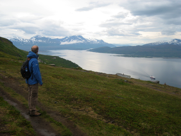 IMG_1491.JPG: Eindje wandelen over de bergen rondom Tromsø.