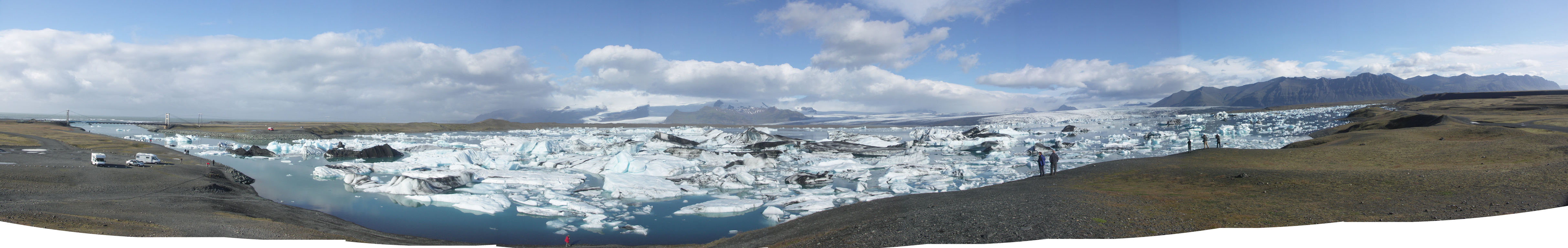 panorama Jokulsarlon